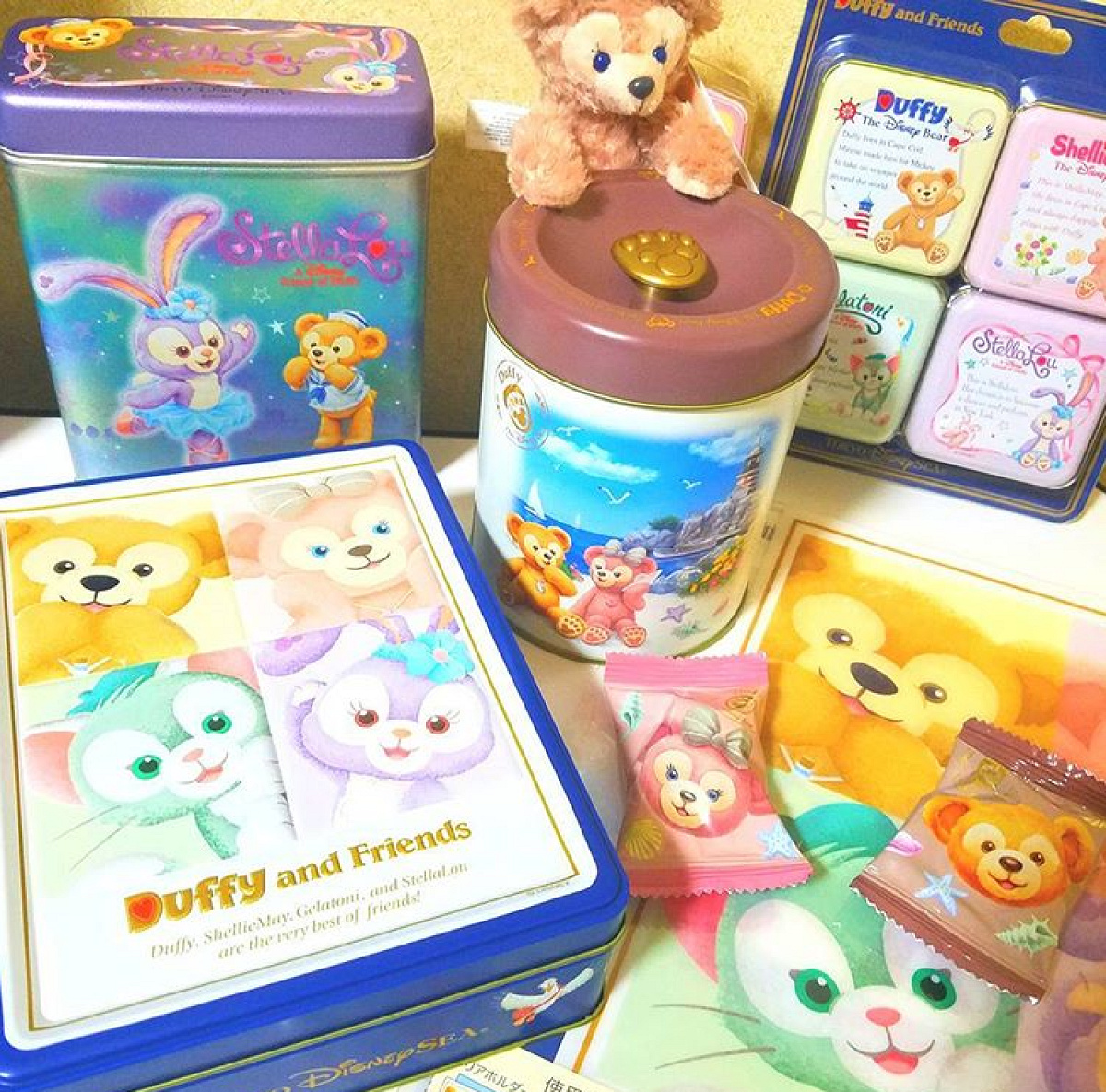 ダッフィー&フレンズの缶は全部可愛すぎ！| キャステル | CASTEL