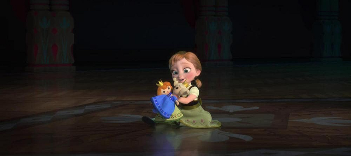 アナ 幼少期 画像 アナと雪の女王 マスコット てつなぎVer アナ幼少期