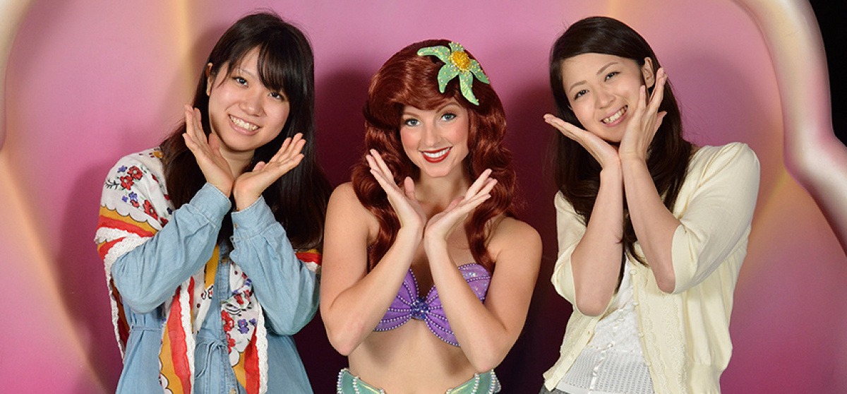 アリエルのグリーティンググロット| キャステル | CASTEL ディズニー情報