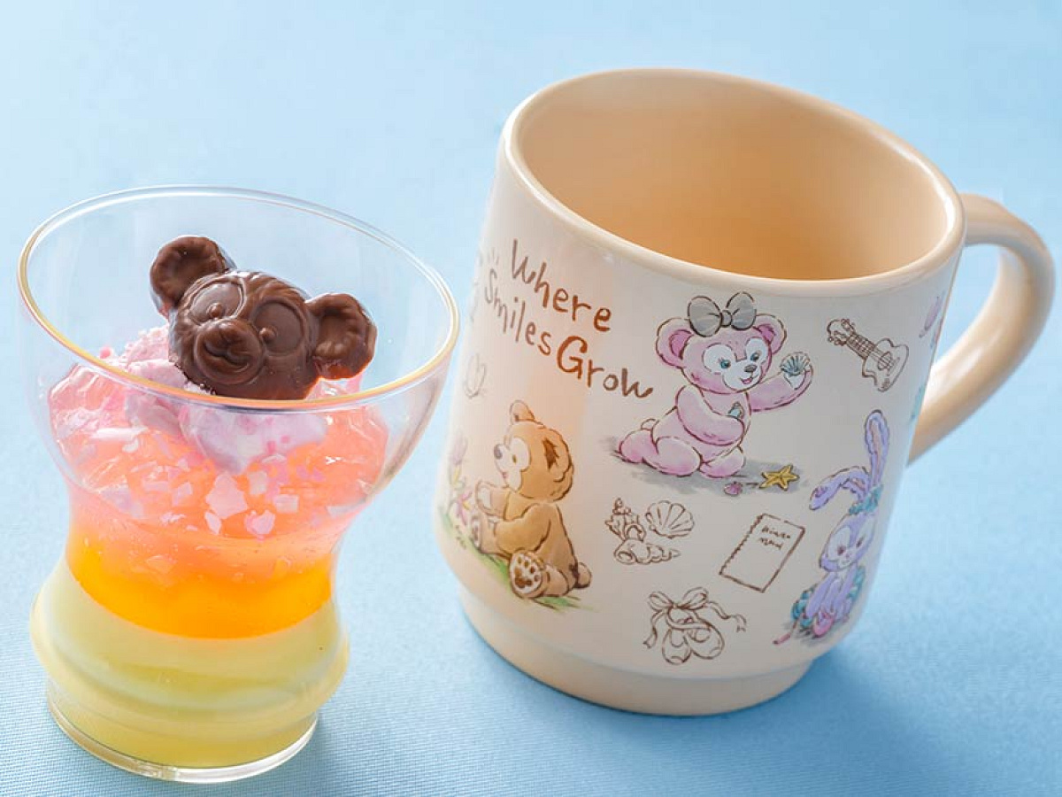 バナナムース＆アップル・ピーチゼリー、スーベニアカップ付き