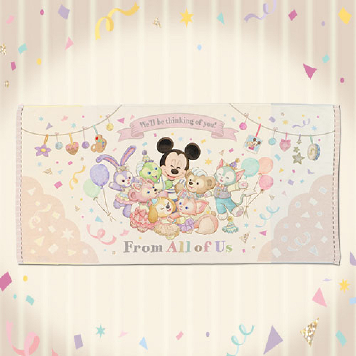 ディズニーシー　40周年 フロムオールオブアス ダッフィー バスタオル バスタオル(フロムオールオブアスグッズ)| キャステル | CASTEL