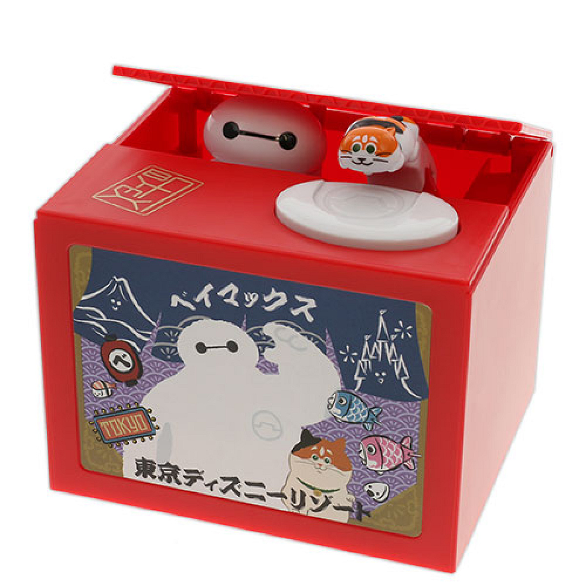 ベイマックス＆モチ貯金箱| キャステル | CASTEL ディズニー情報