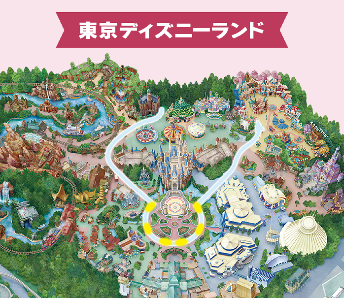 昨2024年のベイマックスのミッション・クールダウンの停止位置＝放水位置（黄色の場所）