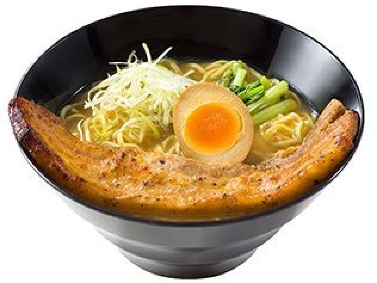 ブラックペッパーポーク麺