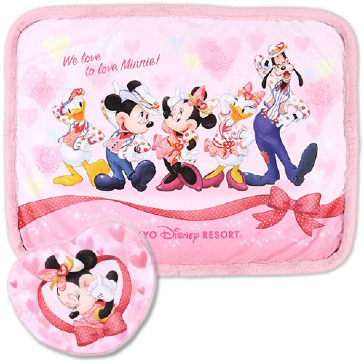 新品未使用　TDR パルパルーザ　ミニー　ベスティーズバッシュ　ブランケット ミニー・べスティーズ・バッシュ！グッズ：ブランケット