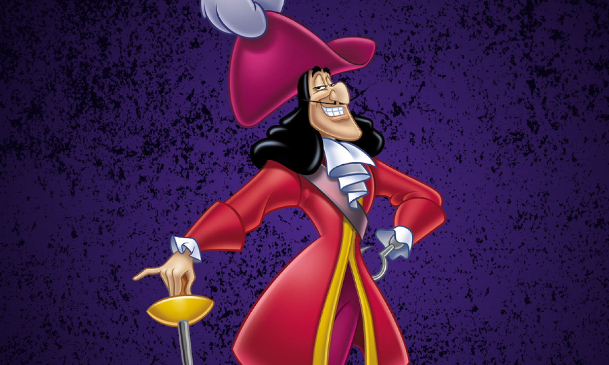 貴重品 廃盤品 ディズニー パークファンキャップ フック船長 貴重品