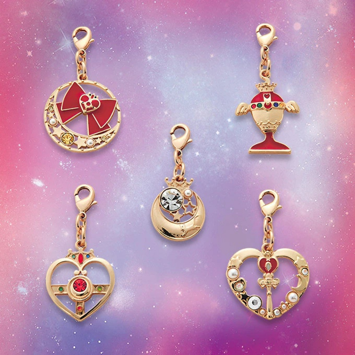 チャームセット（5個）（USJ×セーラームーングッズ）| キャステル