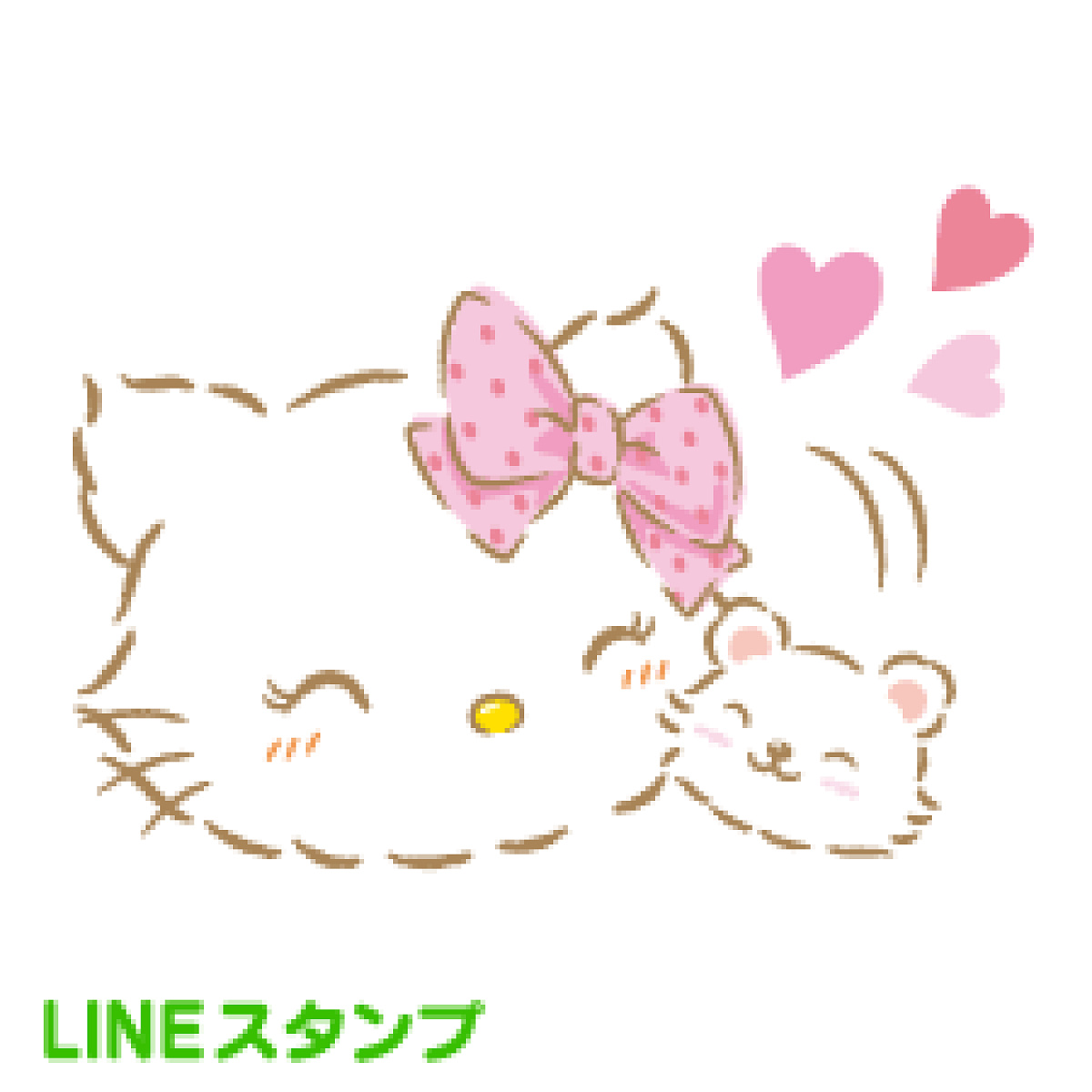 チャーミーキティLINEスタンプ| キャステル | CASTEL ディズニー情報