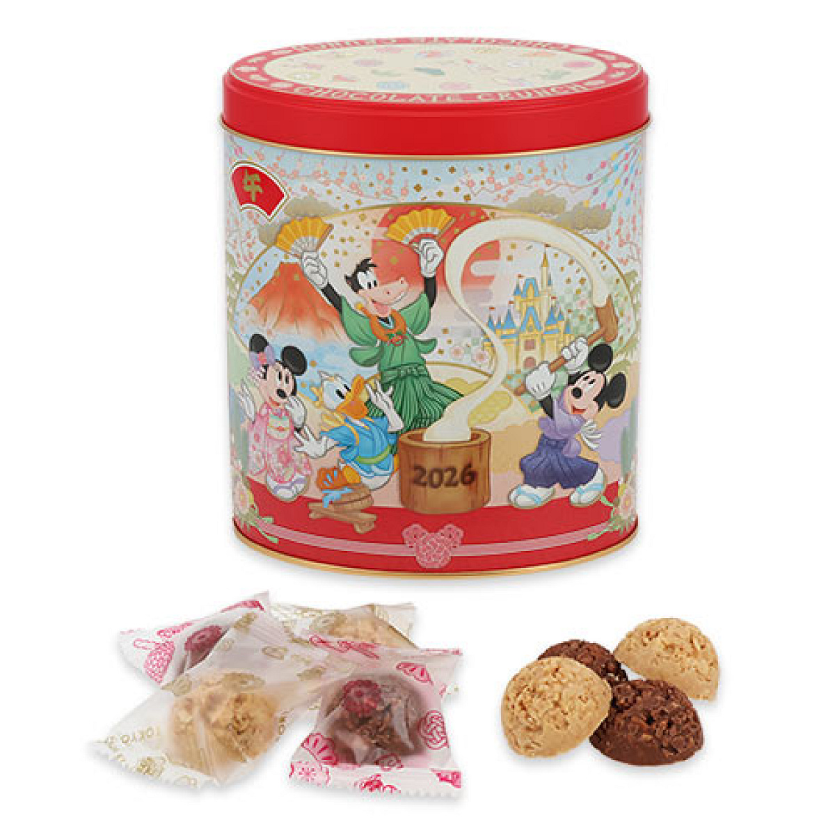 チョコレートクランチ((ディズニーお正月グッズ2026)| キャステル