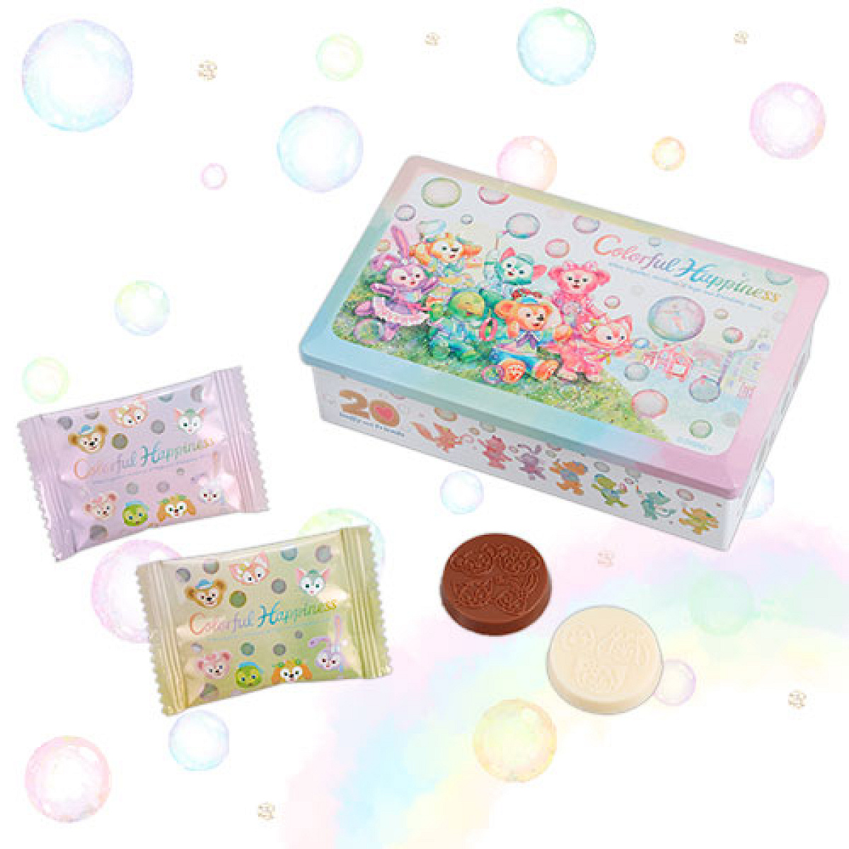 チョコレート(ダッフィー20周年カラフルハピネスグッズ)