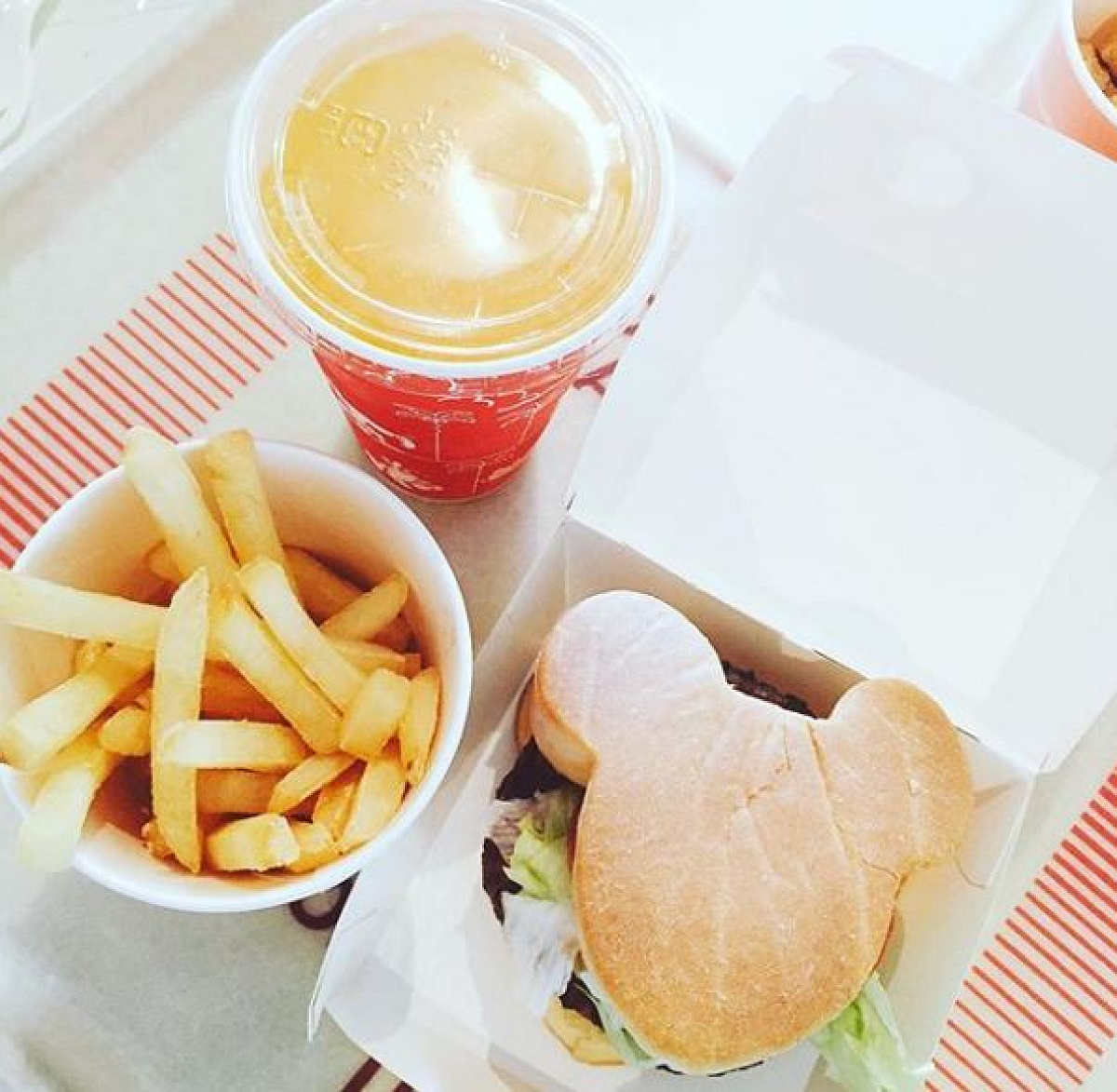 ミッキーシェイプがかわいい！