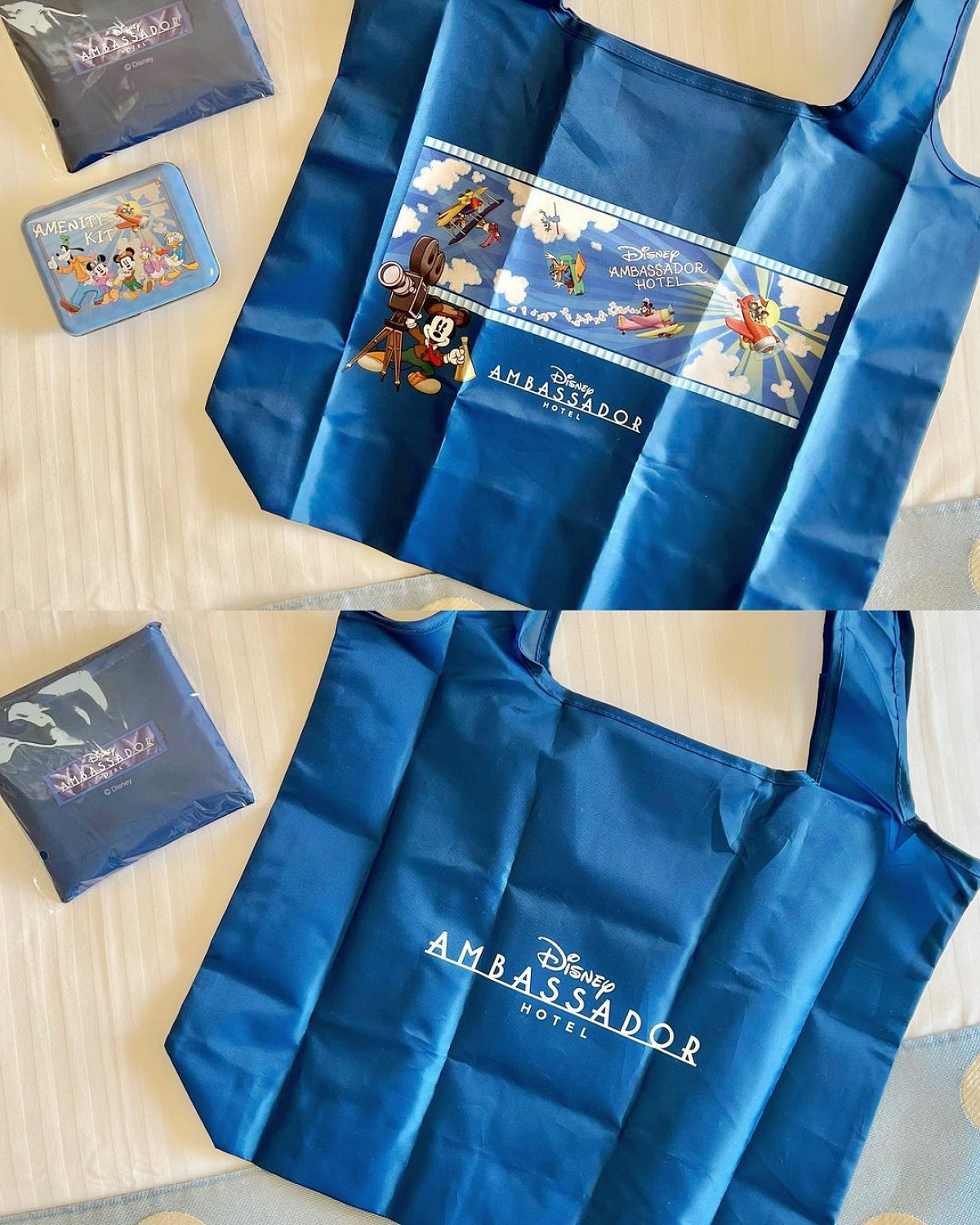 ディズニーアンバサダーホテルのアメニティのエコバッグ| キャステル