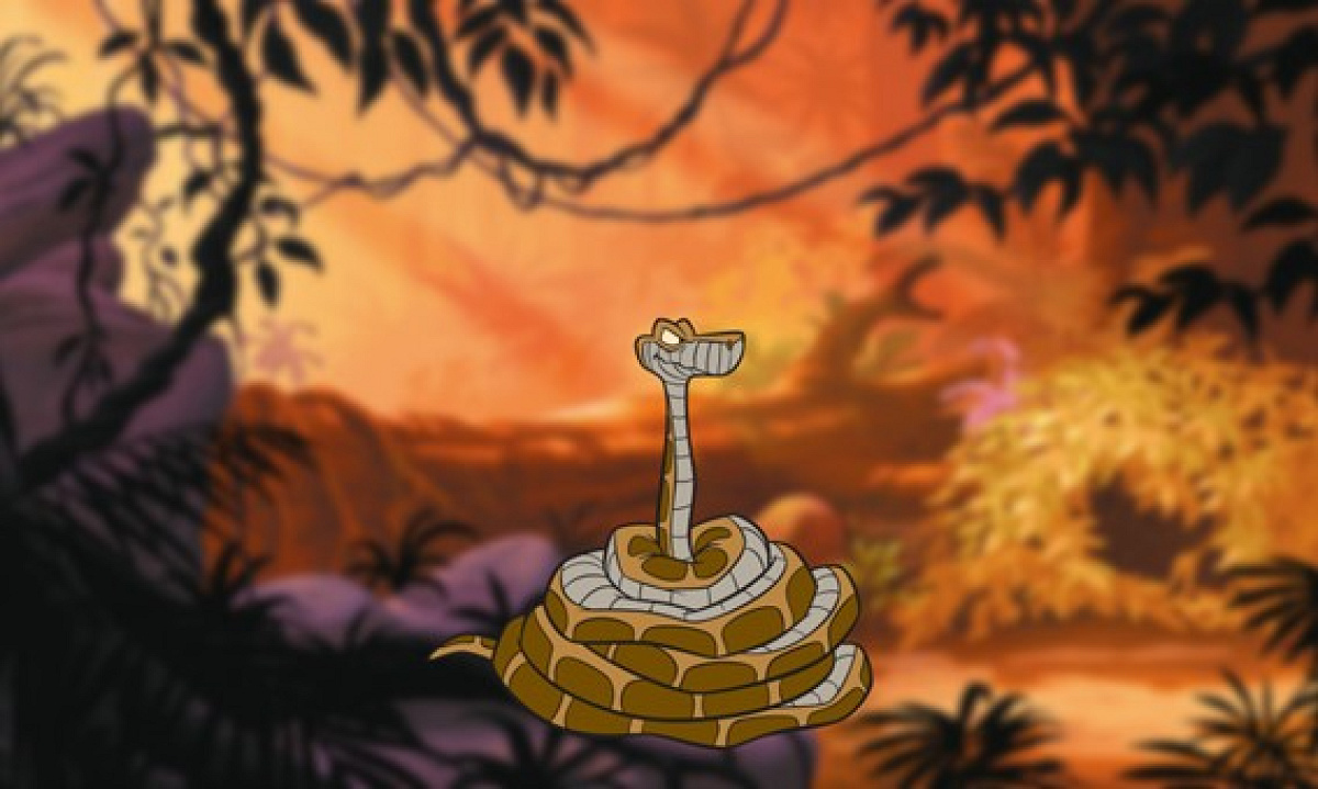 ディズニーの蛇キャラクター①：【ジャングル・ブック】カー