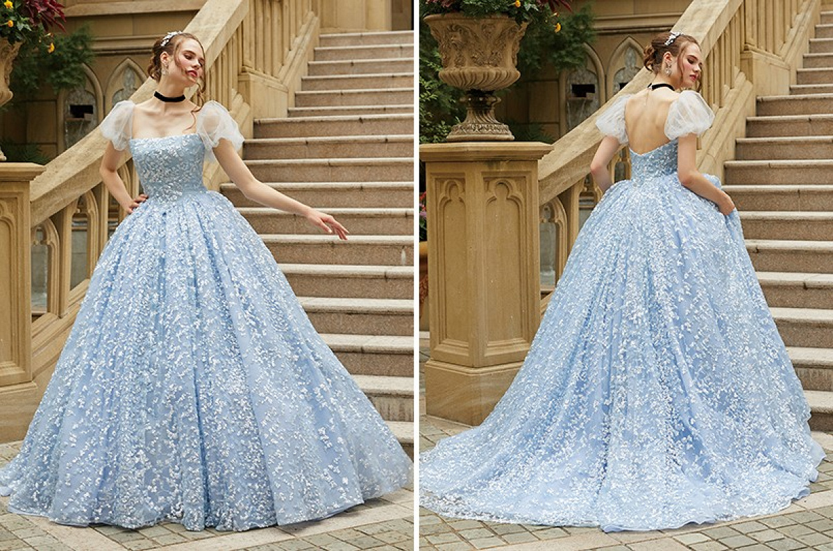 シンデレラ ドレス なぜ青い Cinderella｜シンデレラのドレス