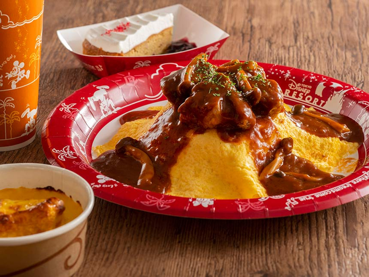 ディズニーランド食べ歩き：サラおばあちゃんのおすすめセット