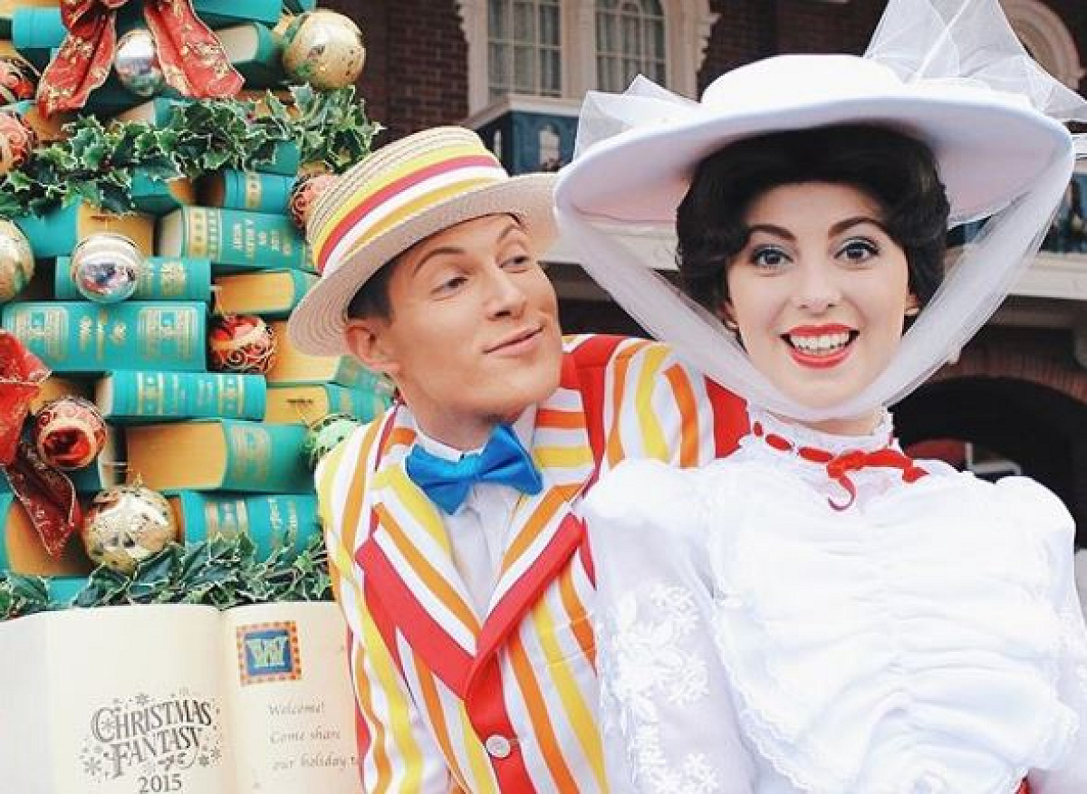 メリー・ポピンズに会えるのはディズニーランドだけ！