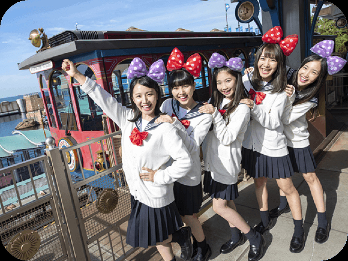 ディズニーシー・エレクトリックレールウェイのフォトスポット