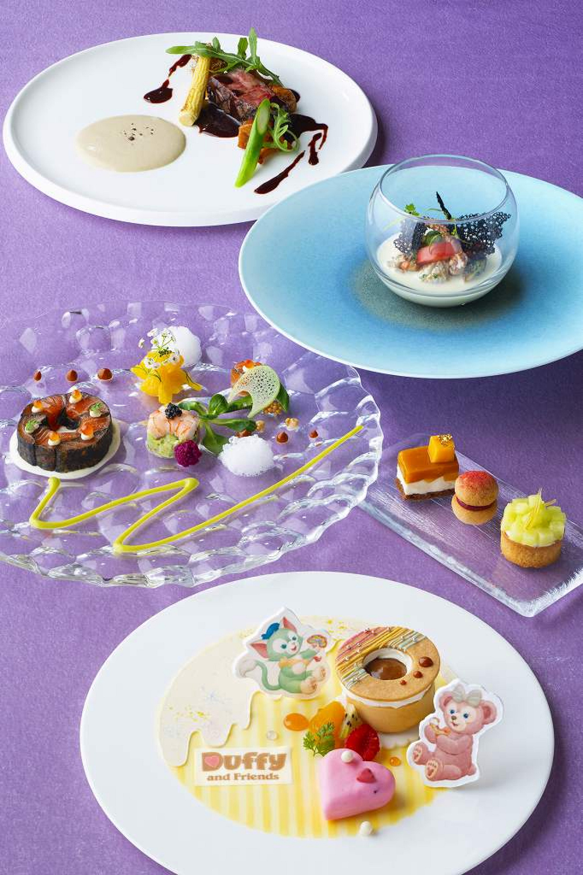 ダッフィー＆フレンズのフィルド・ウィズ・ジョイ！　グルメディナーコース