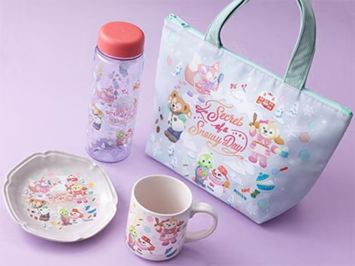 ダッフィー&フレンズのシークレット・オブ・スノーウィーデイのスーベニア付きメニュー