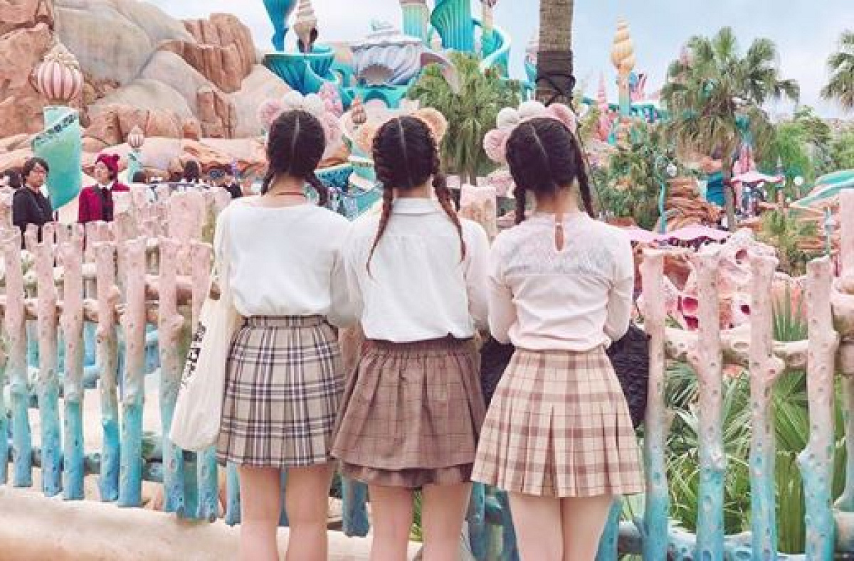 【在庫あり】 ダッフィー・シェリーメイコーデ～春～| CASTEL | キャステル ぬいぐるみ