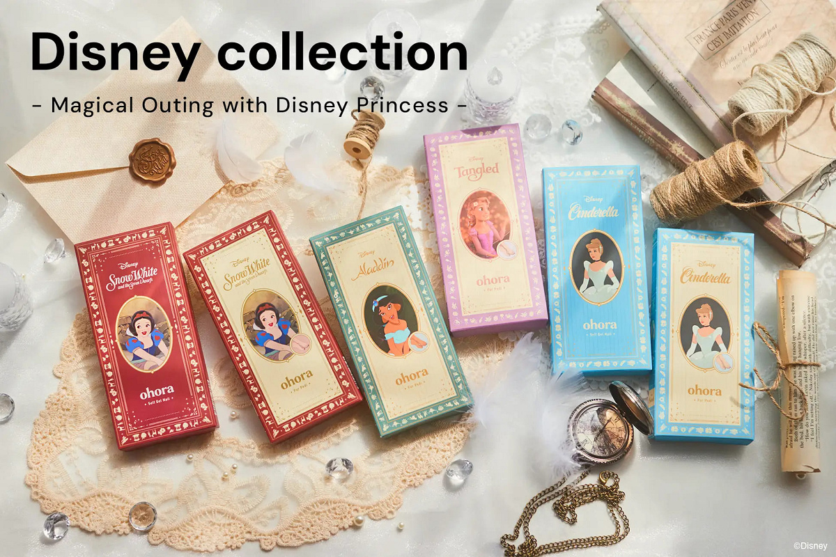 ディズニー×ohoraネイルは種類が豊富！