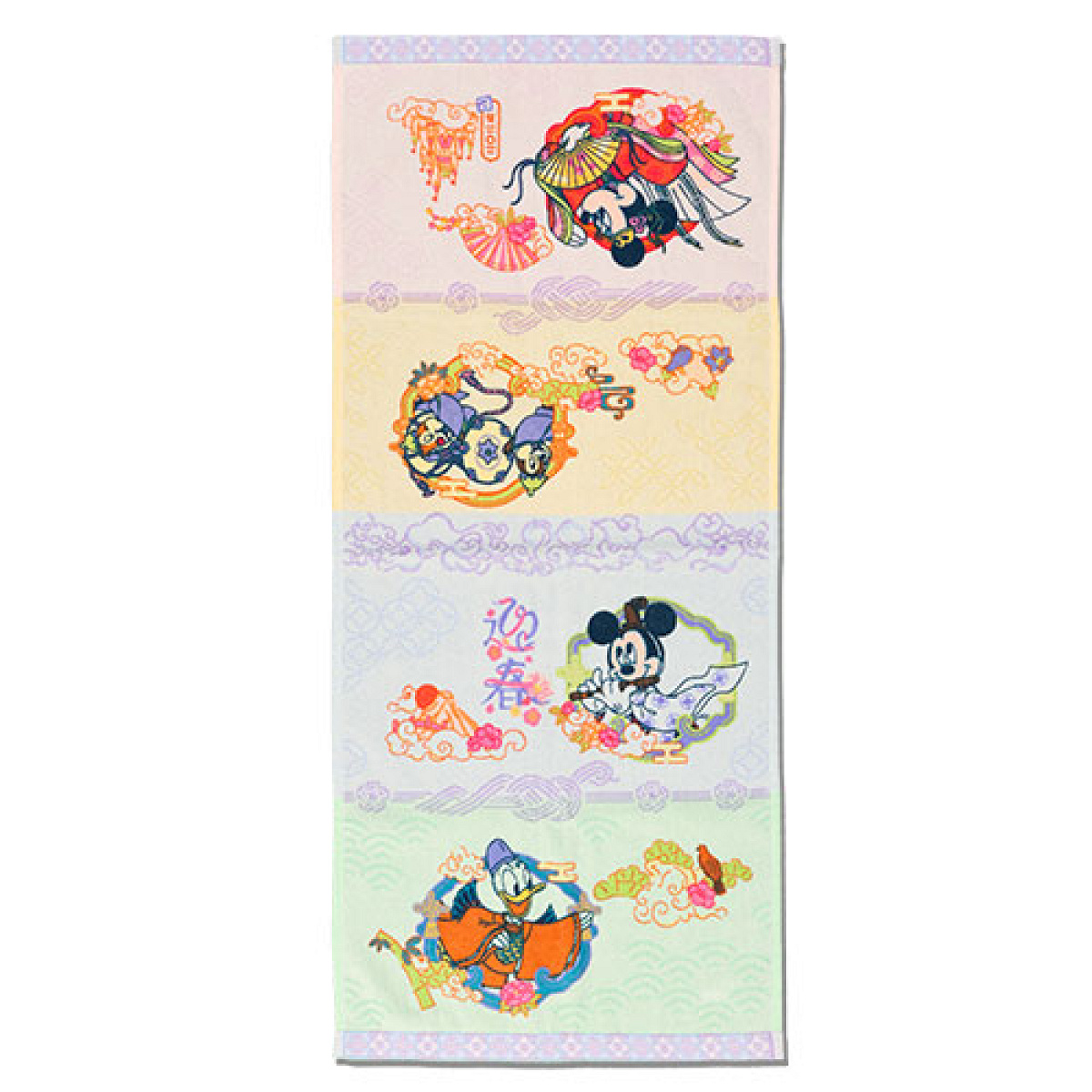 フェイスタオル(ディズニーお正月グッズ2025)| キャステル | CASTEL