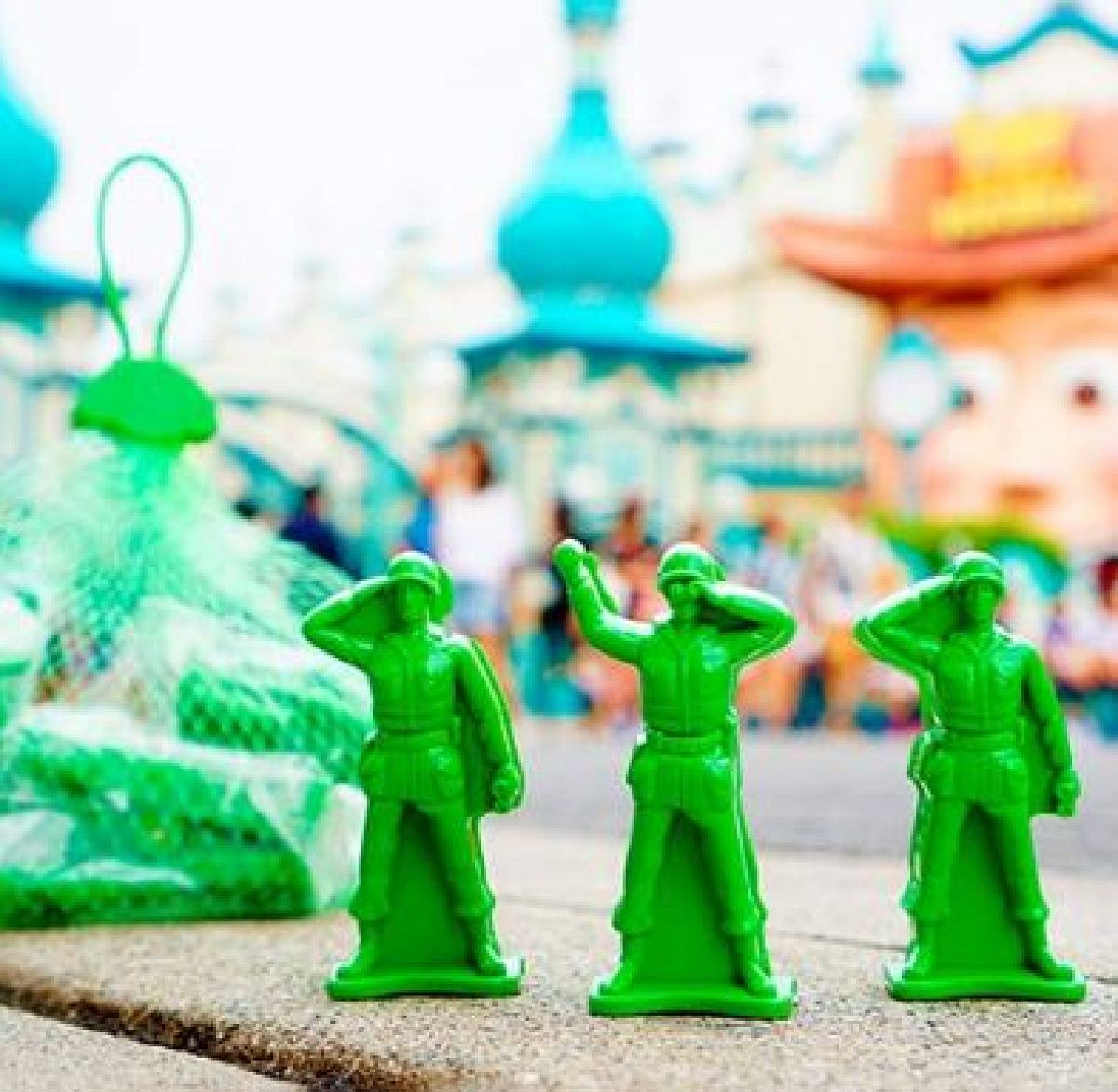 グリーンアーミーメンのクリップセット| キャステル | CASTEL