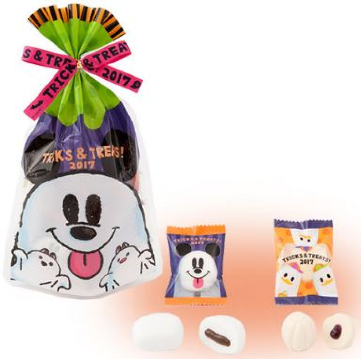 ハロウィーンバージョンのマシュマロ