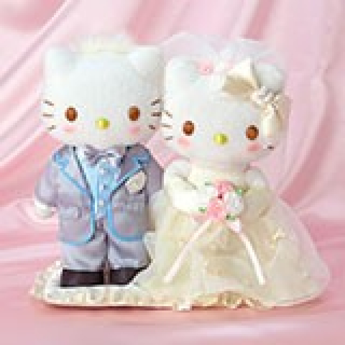 ハローキティ&ディアダニエル ウエディングドール(パール