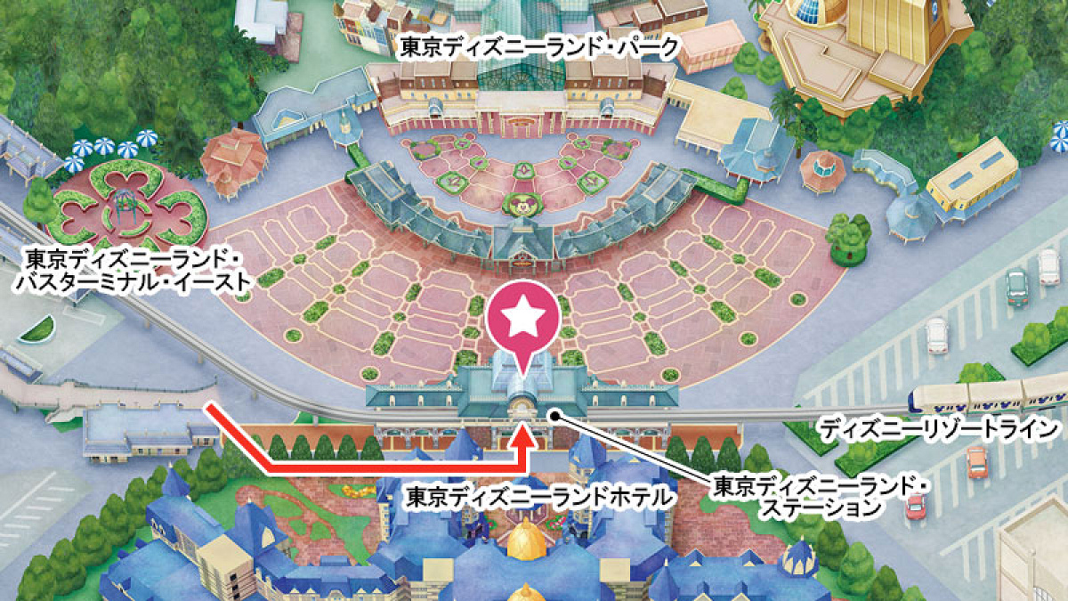 ディズニーランドの入園方法