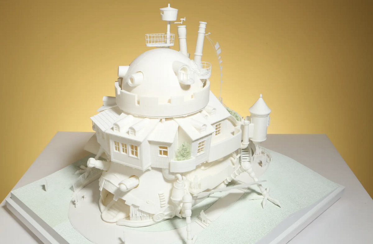ハウルの動く城の模型