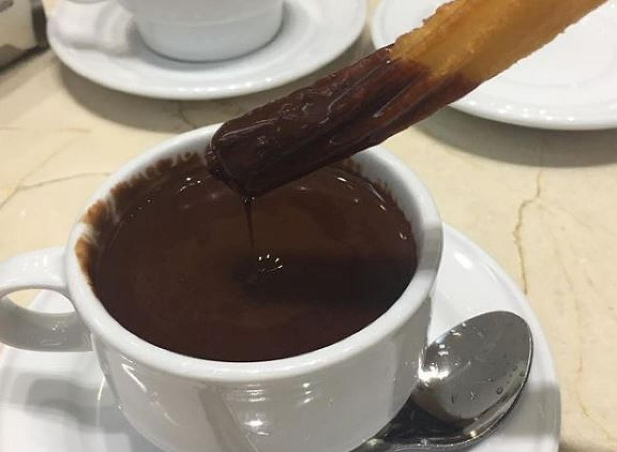 チョコレートディップチュロスのイメージ