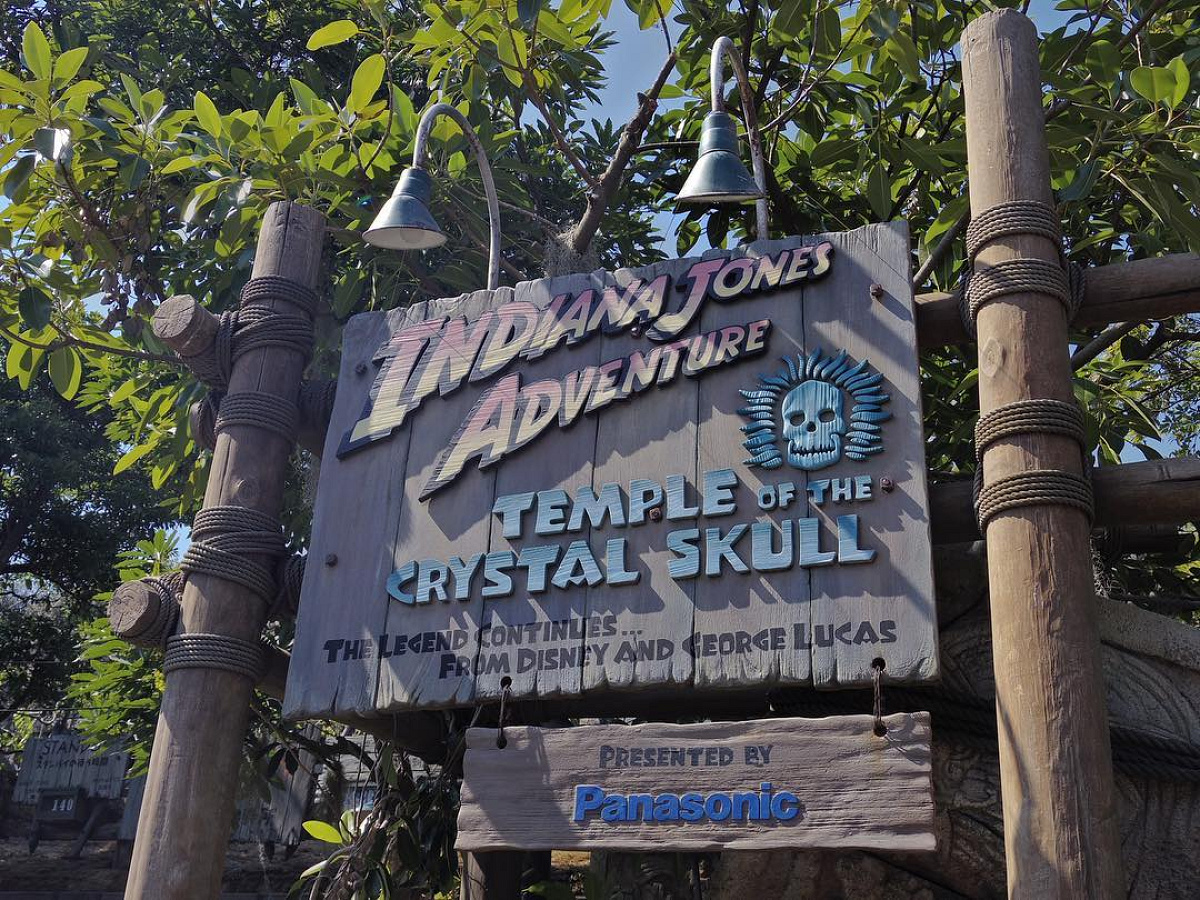 アメリカ　ディズニーランド　インディジョーンズアドベンチャーオープン記念チケット アメリカディズニーランドインディジョーンズアドベンチャー