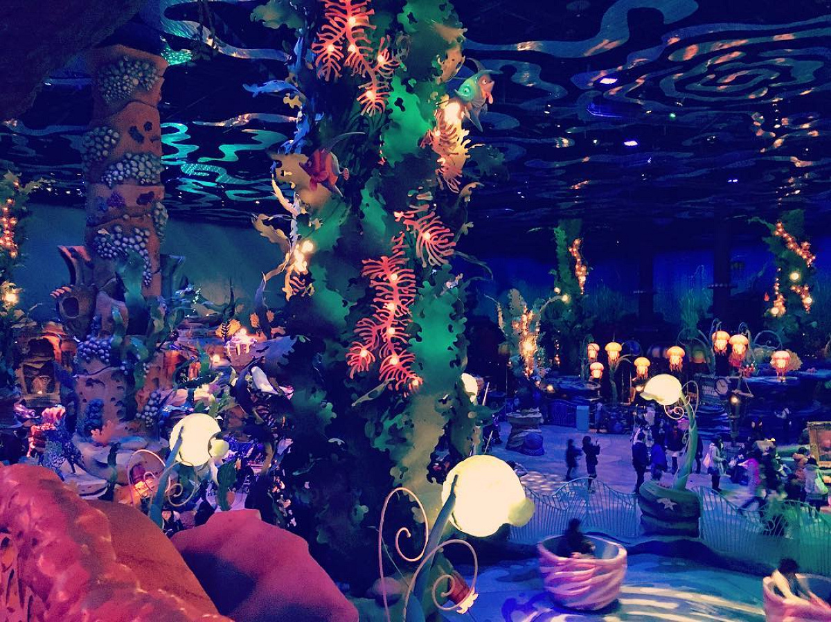 マーメイドラグーン内部| キャステル | CASTEL ディズニー情報