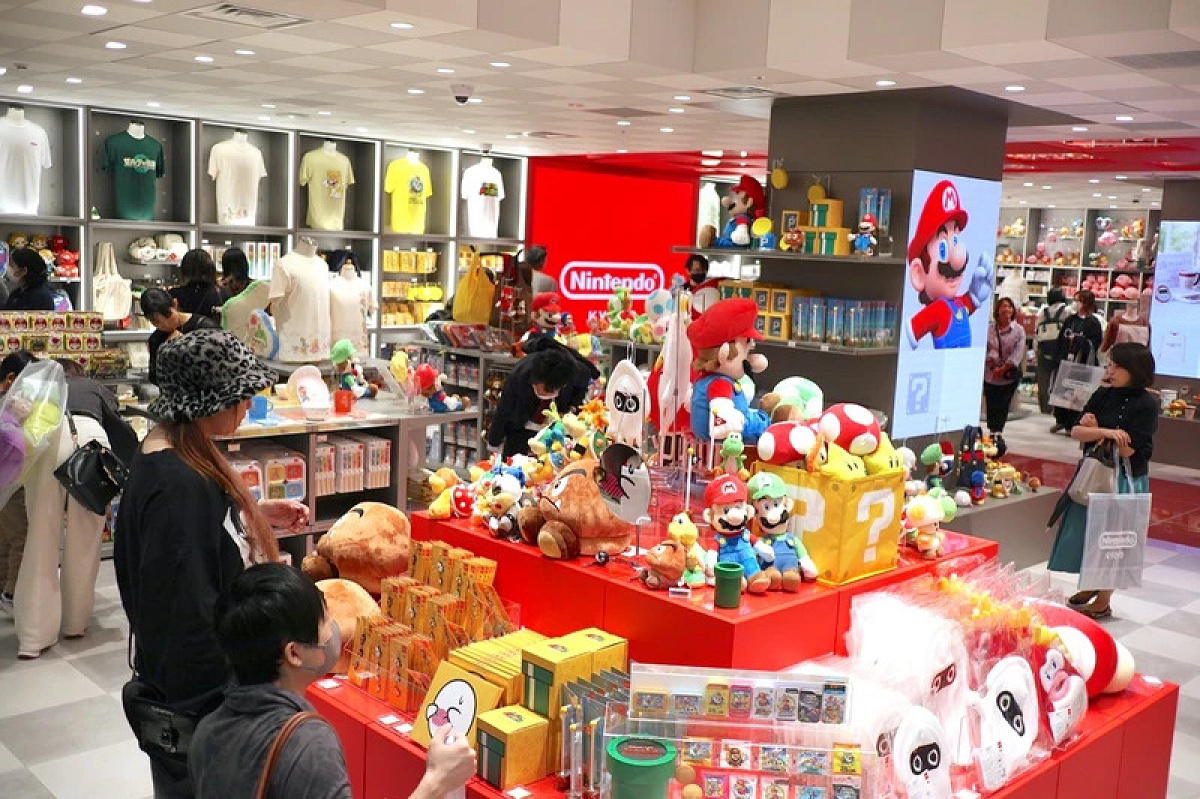 Nintendo KYOTOの店内