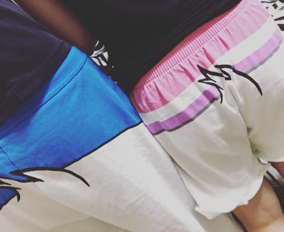 おそろいの部屋着