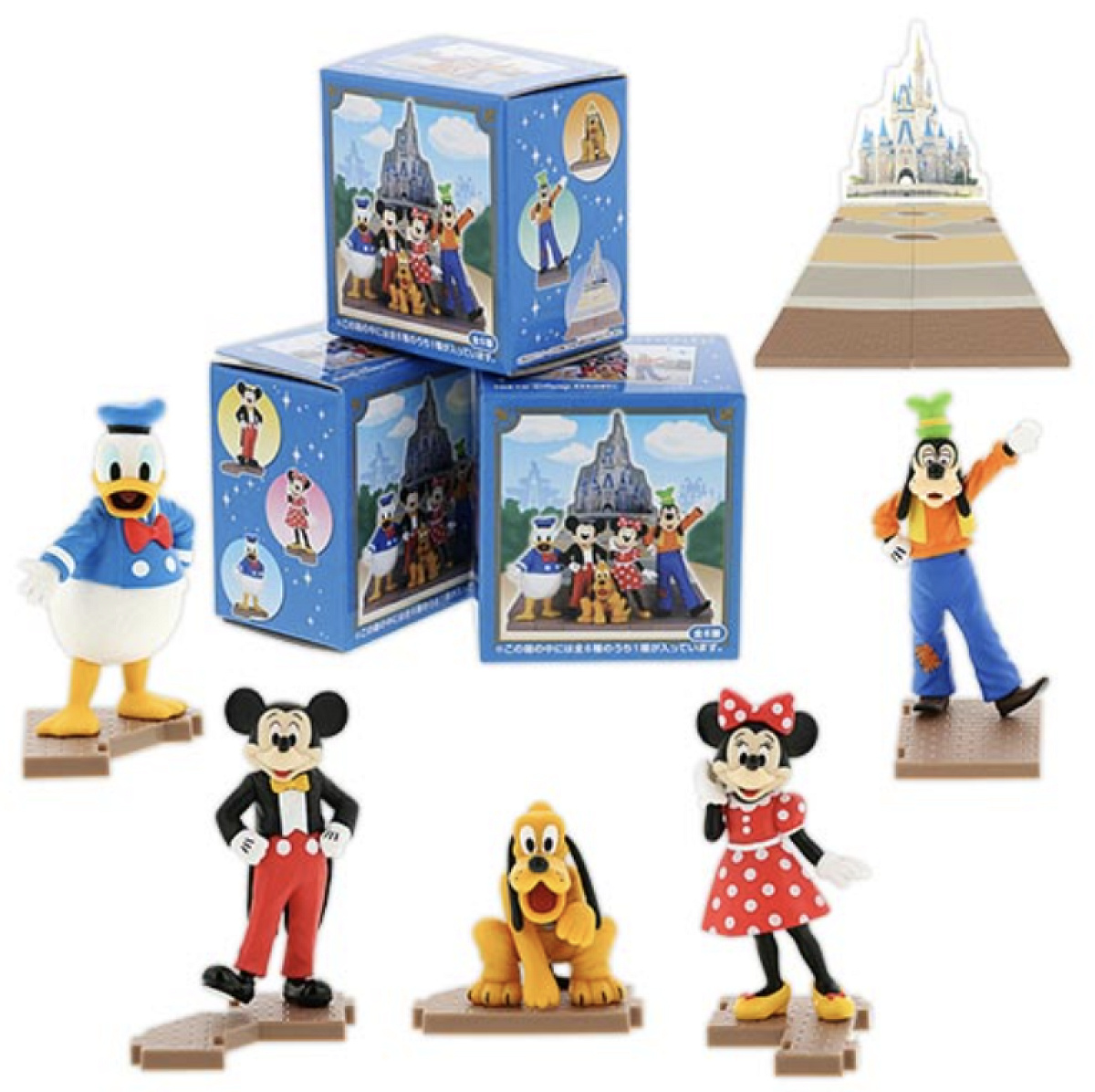 ミッキー&フレンズのミニチュアフィギュア| キャステル | CASTEL