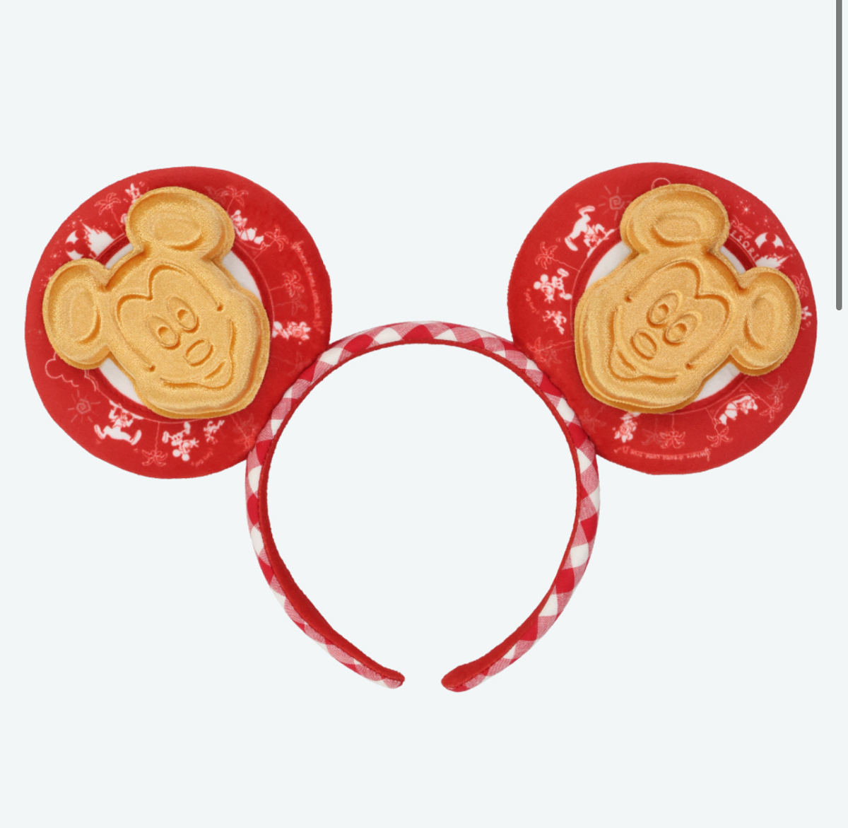 ミッキーワッフルカチューシャ| キャステル | CASTEL ディズニー情報