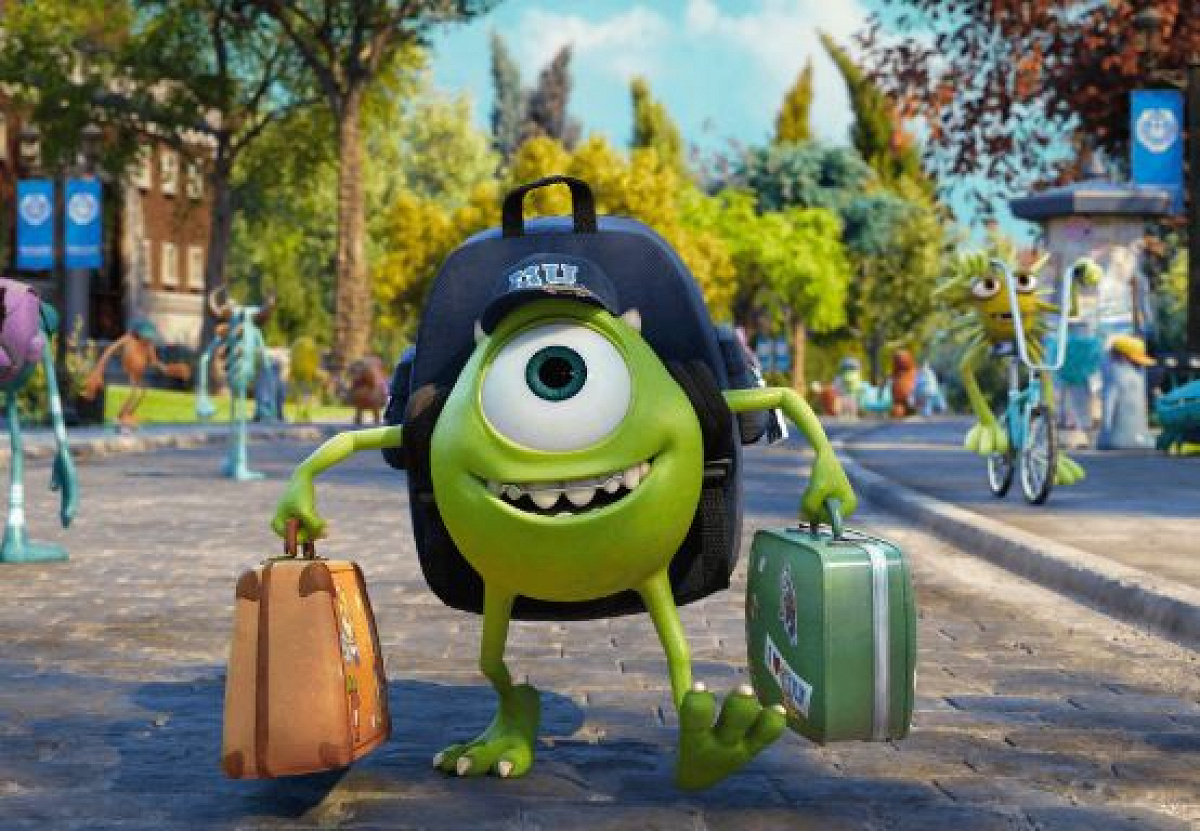 マイク ワゾウスキー モンスターズインク ディズニー うふふと笑ったマイクのぬいぐるみ！セガプライズ ディズニー
