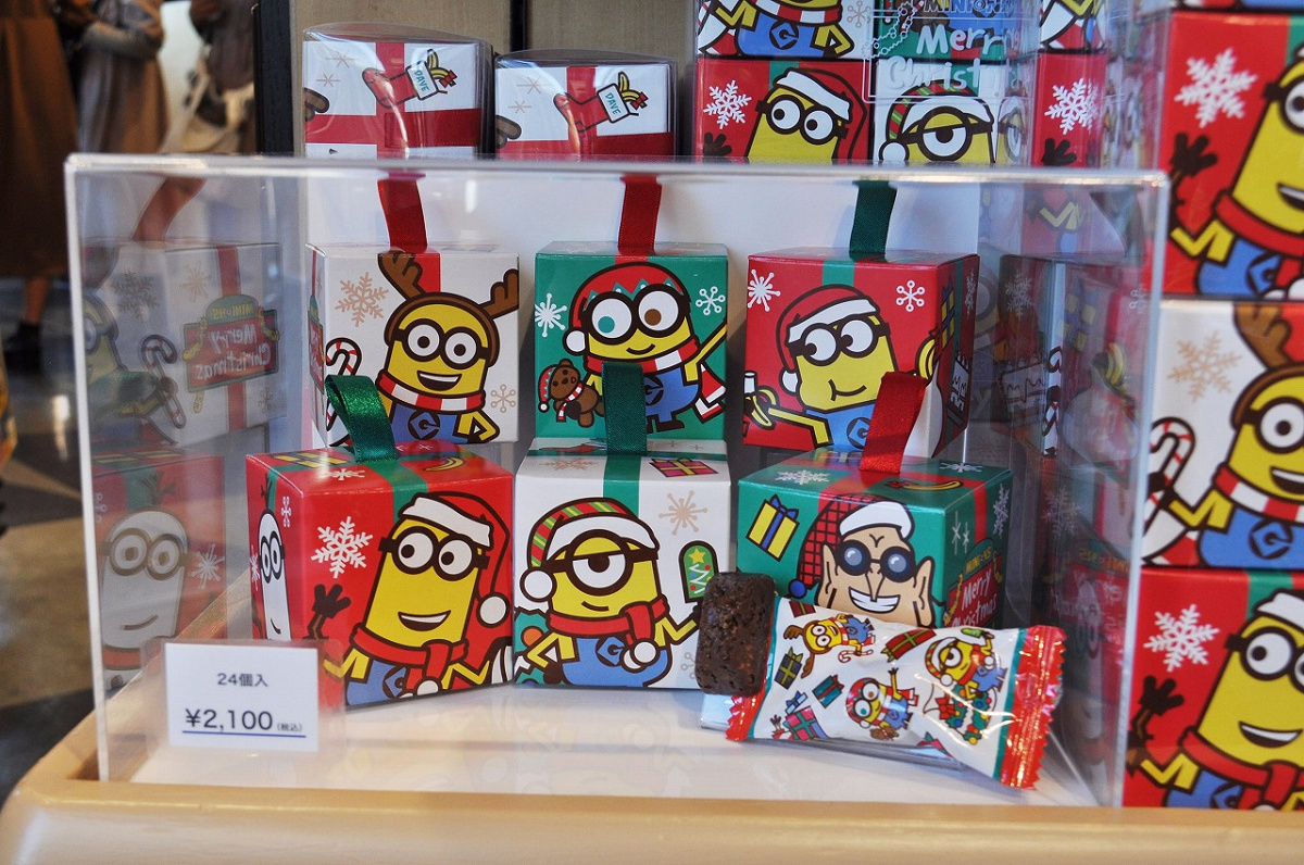  MINION MERRY CHRISTMASチョコクランチセット