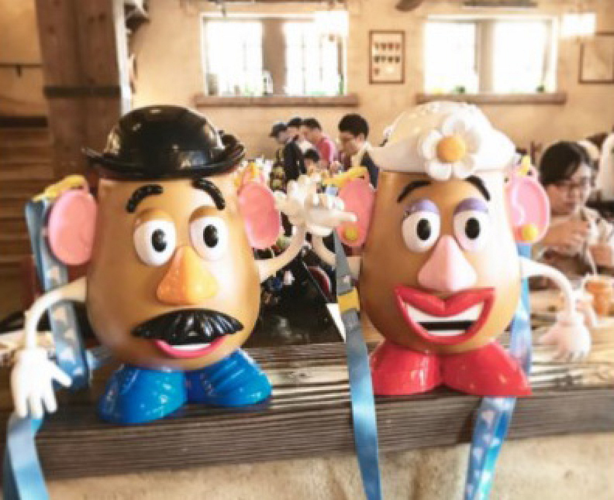 ミスターポテトヘッドのポップコーンバケット| キャステル | CASTEL