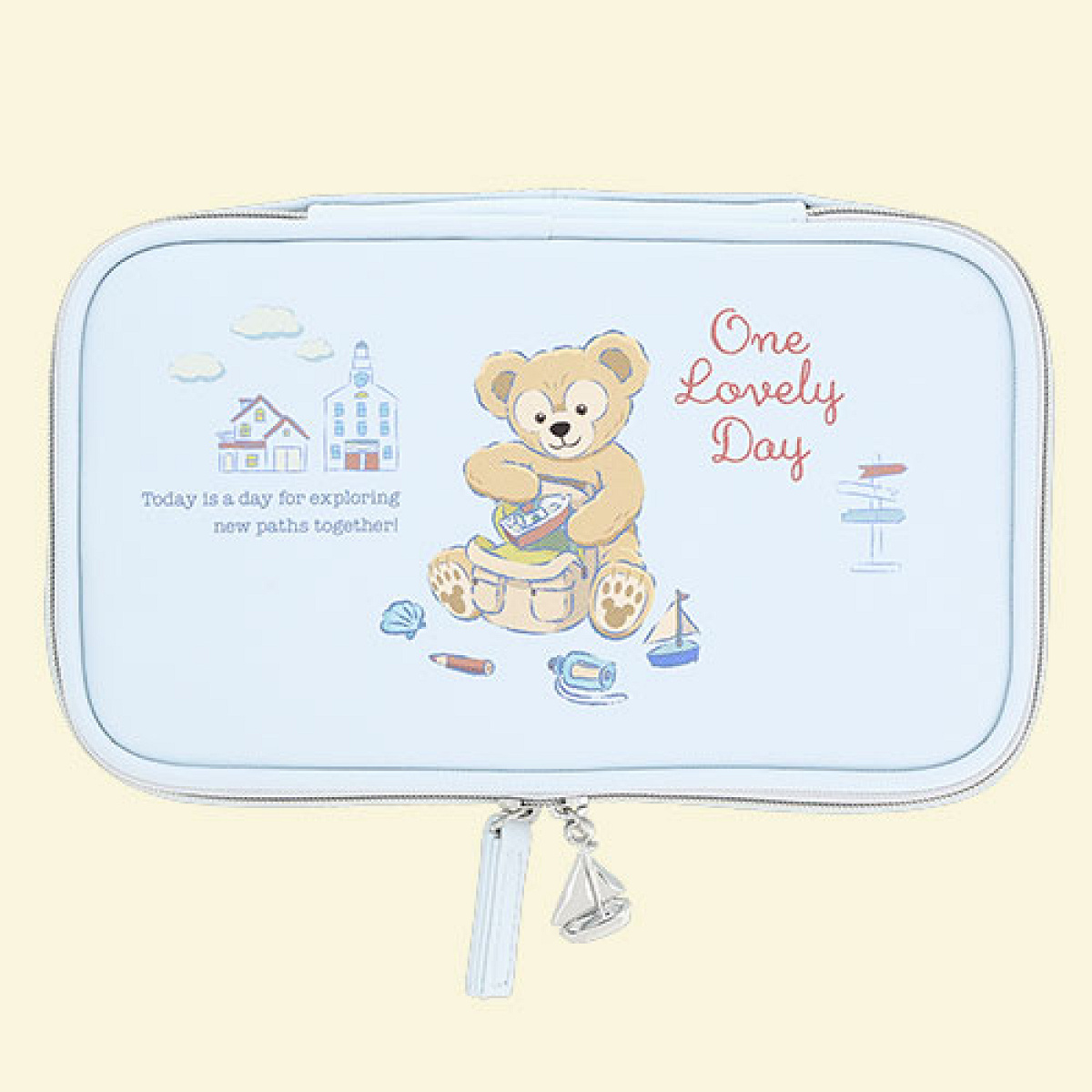 ダッフィー - 新品☆ダッフィーフレンズ マルチケース 香港ディズニー限定☆旅行グッズポーチ ダッフィー - 新品☆ダッフィー＆フレンズ マルチケース 香港