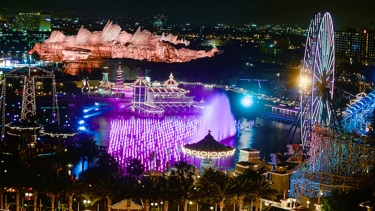 ディズニー・パラダイス・ピア・ホテルから見える夜景