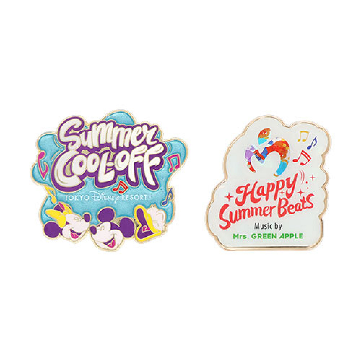 ピンバッジセット(ディズニー×ミセスグッズ)