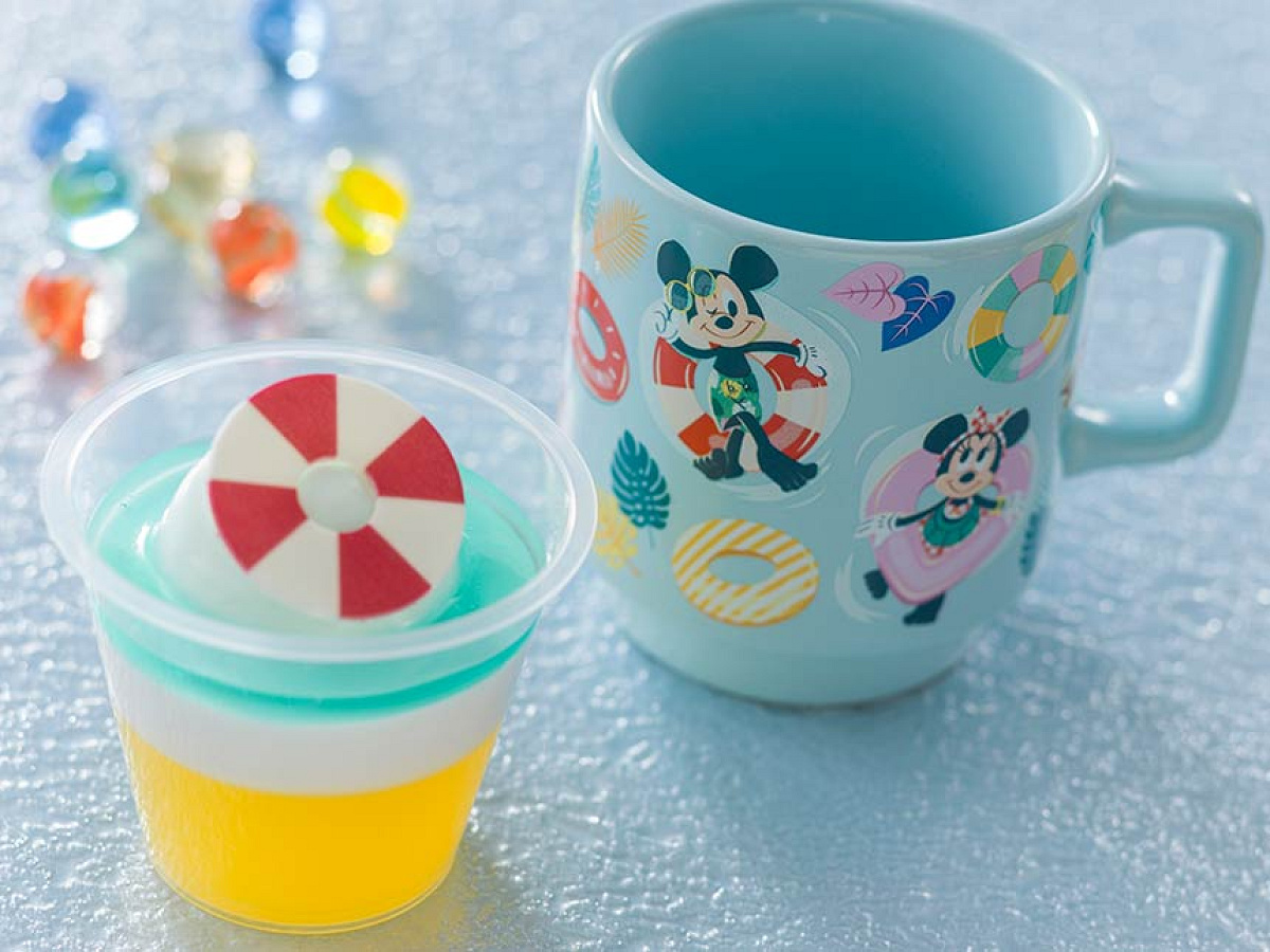 パイナップルゼリー＆ココナッツムース、スーベニアカップ付き