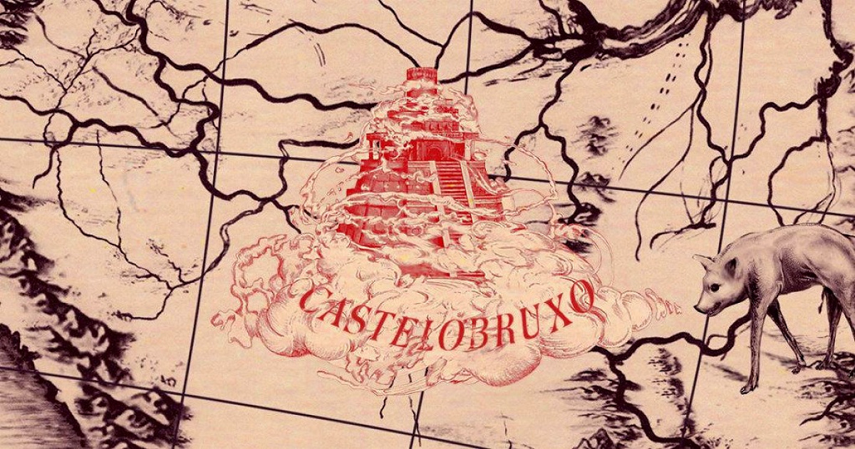 「Pottermore」魔法学校の世界地図（カステロブルーシュー）