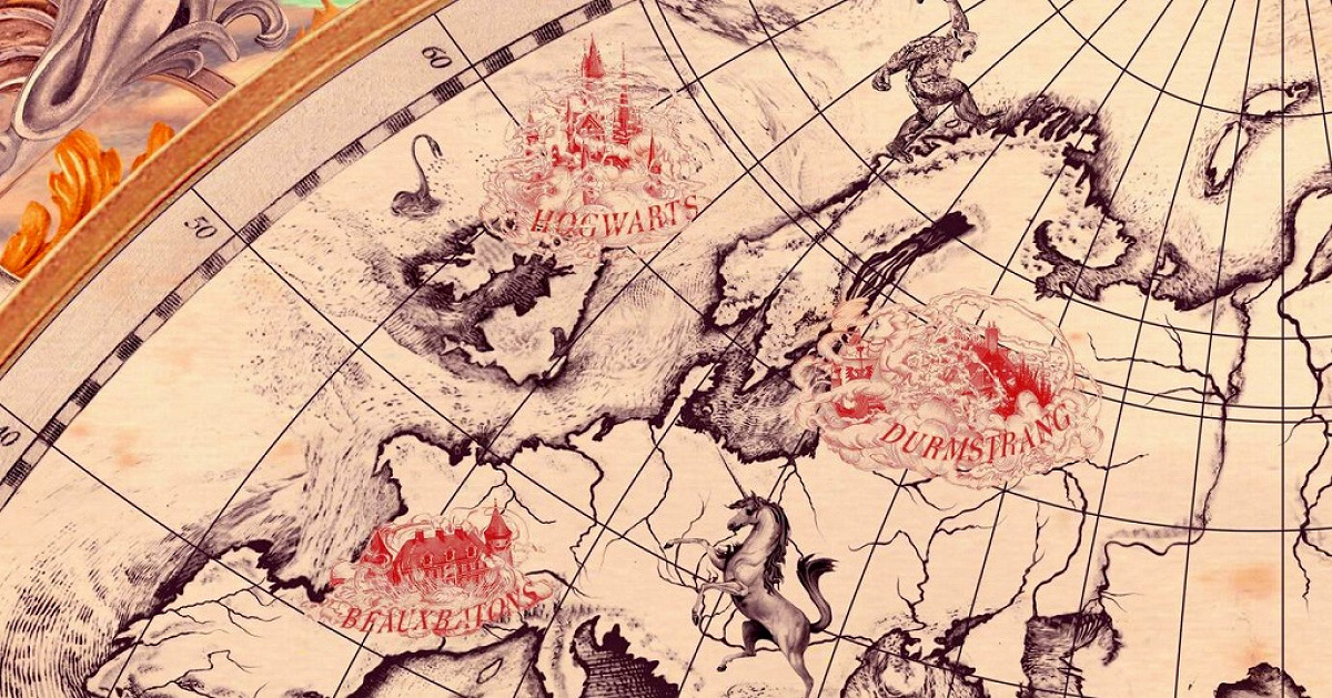 Pottermore」魔法学校の世界地図| キャステル | CASTEL ディズニー情報