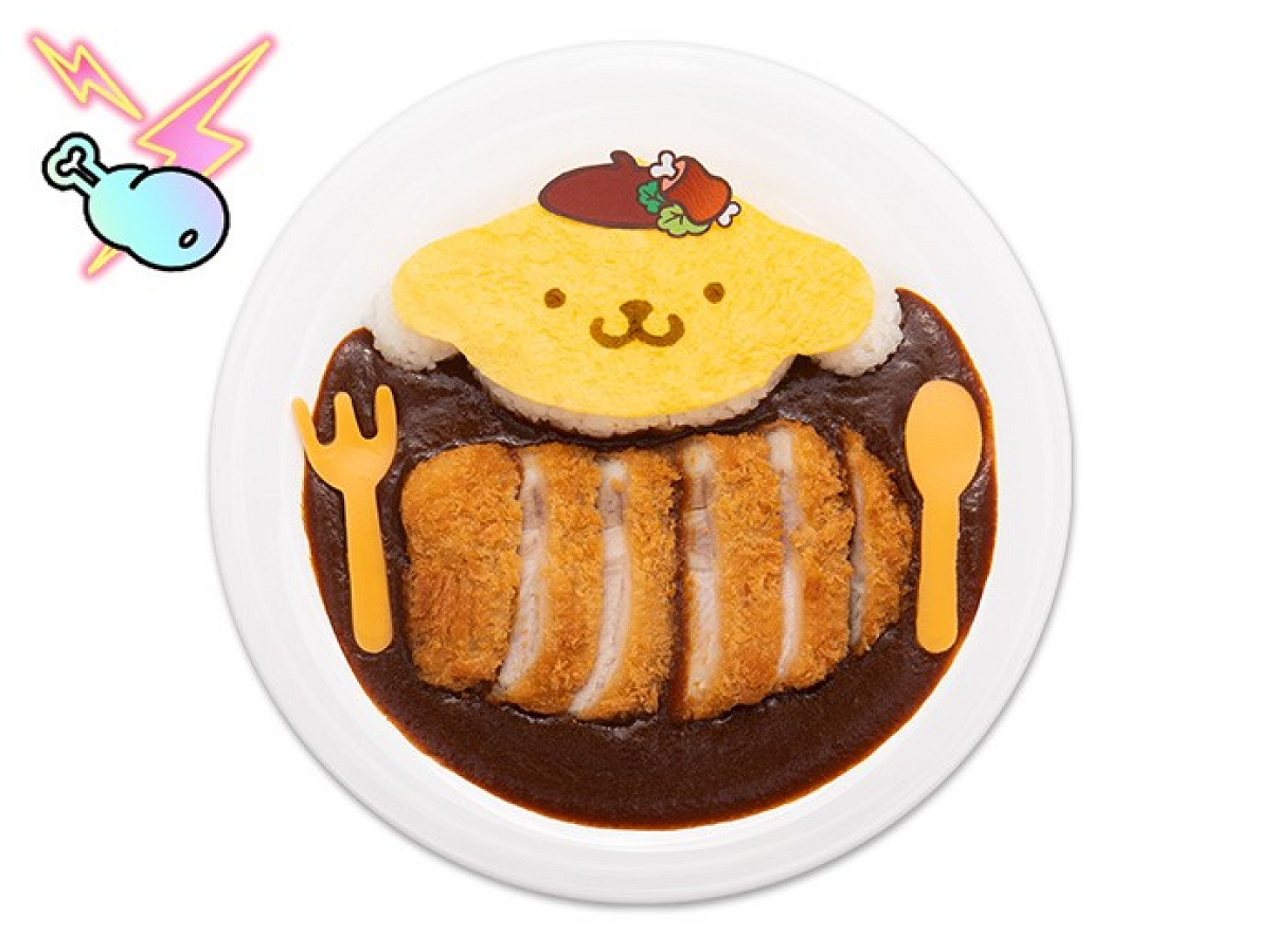 ぷくぷくプリンのカツカレー