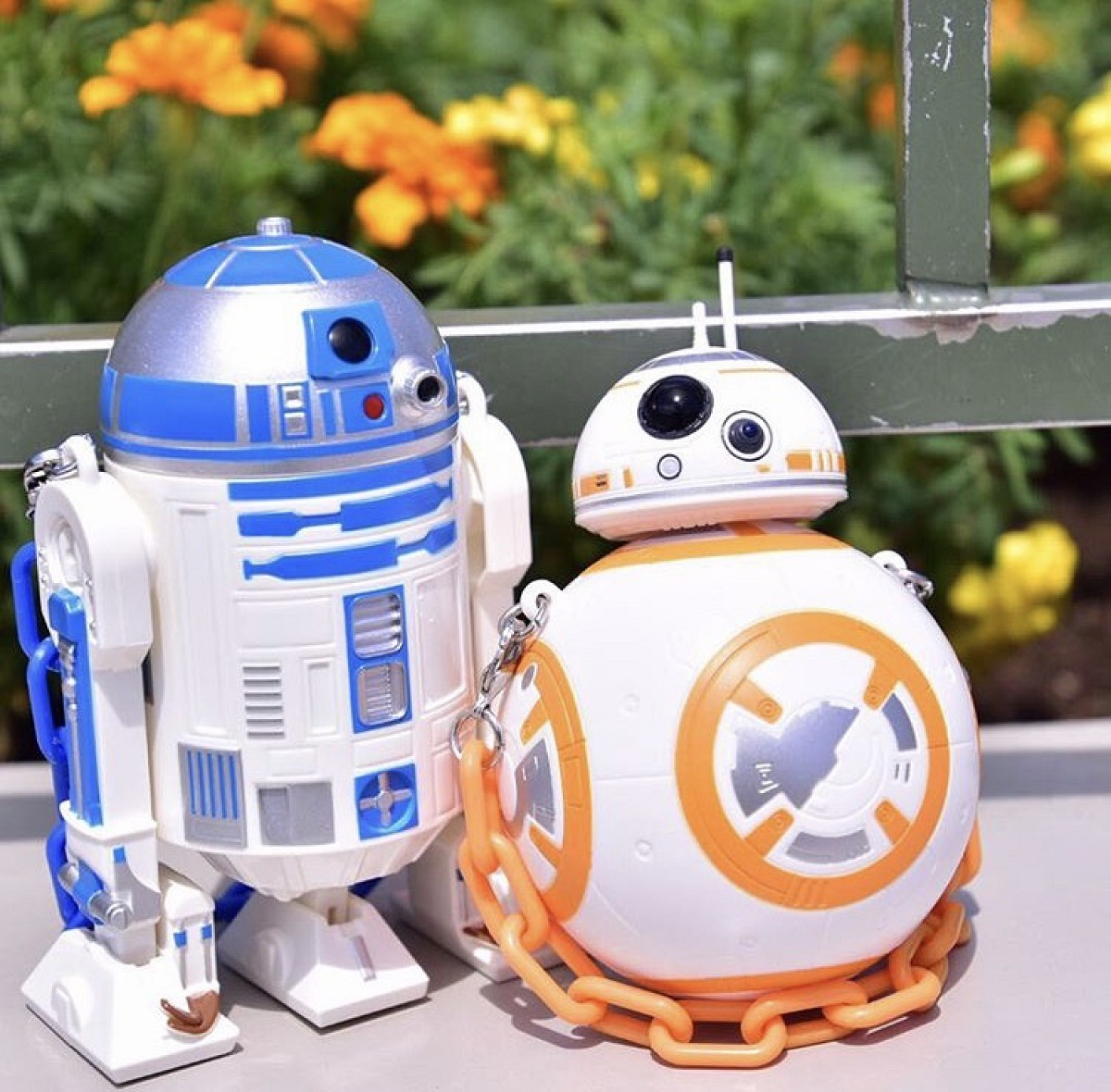 スターウォーズにでてくるR2-D2とBB-8！