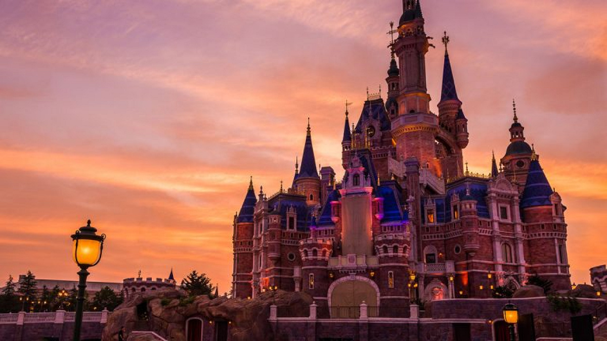 上海ディズニーランドのお城